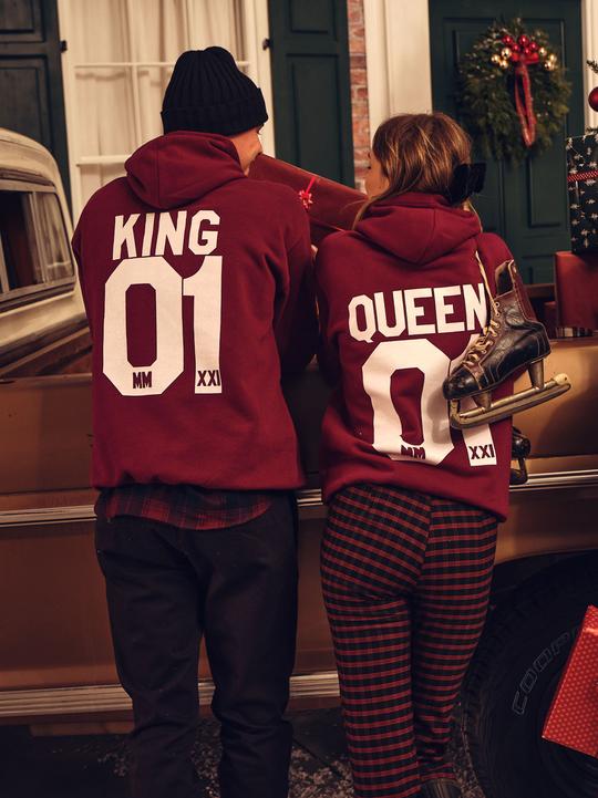 2er Set King & Queen Hoodie Paket – Couple Goals